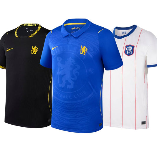 Chelsea Home, Away and Third 26/27 Jersey
